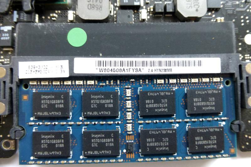 LogicBoard 820-2850-A 661-5566 661-5479 661-5480 Mainboard Core i5 24GHz 15 Zoll A1286 2010 Original Ersatzteil Detailbild eins