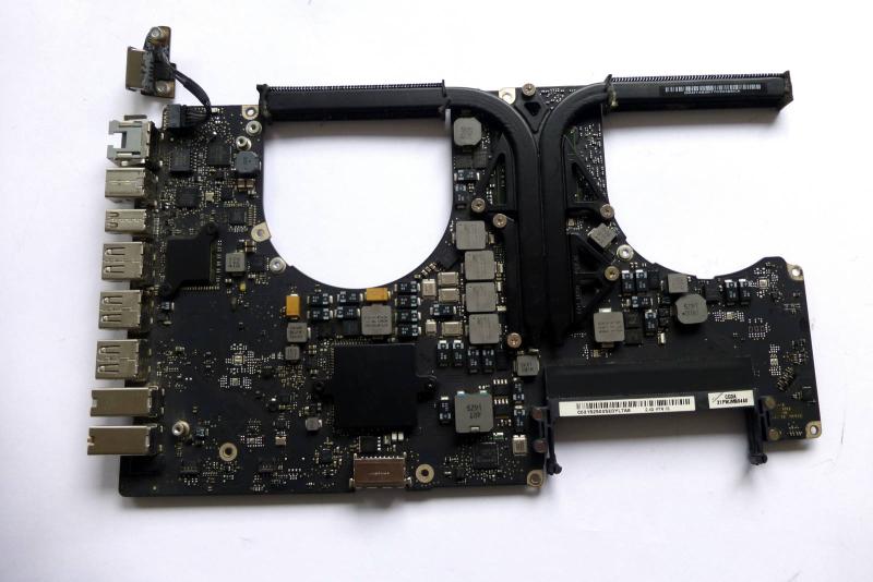 Logicboard 820-2914-A 661-5965 661-5973 661-6176 661-6177 MacBook Pro 17 inch A1297 early 2011 2.2 GHz i7 sparepart second sight