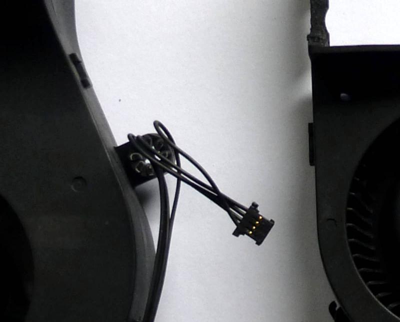 Fan Set of 3 iMac 21 inch A1311 2009 sparepart detail image one