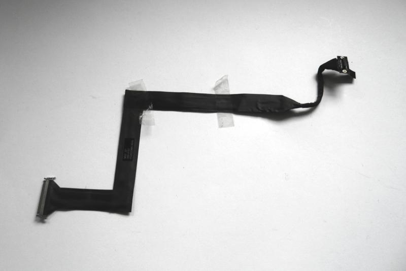 LVDS Display Kabel 593-0157 M33 20 iMac 20 Zoll G5 iSight A1145 2005 weiss Original Ersatzteil Hauptansicht