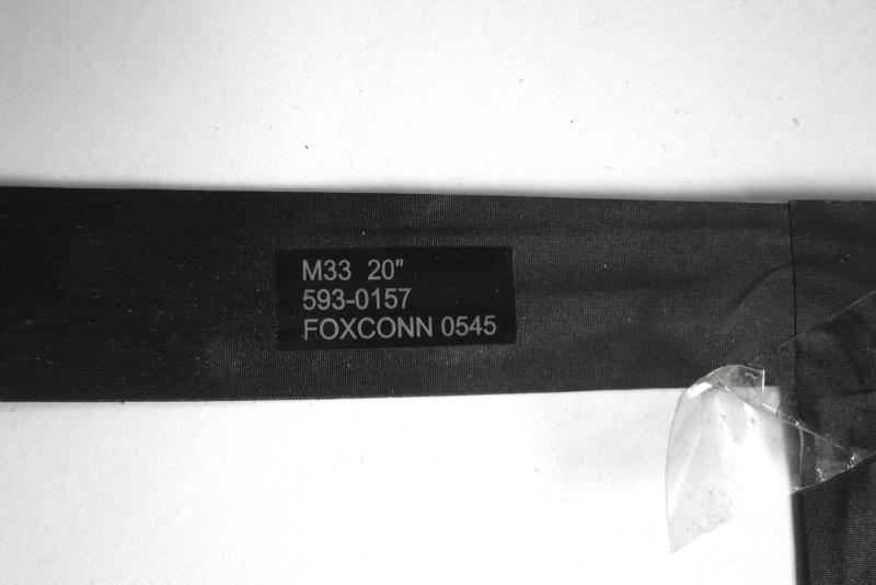LVDS Display Kabel 593-0157 M33 20 iMac 20 Zoll G5 iSight A1145 2005 weiss Original Ersatzteil Detailbild eins