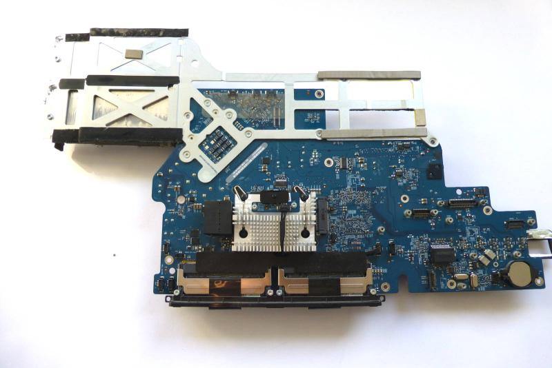 Mainboard Logicboard 820-2301-A 661-4666 iMac 24 Zoll A1225 Early 2008 Core2Duo 2.8 GHz Ersatzteil zweite Ansicht