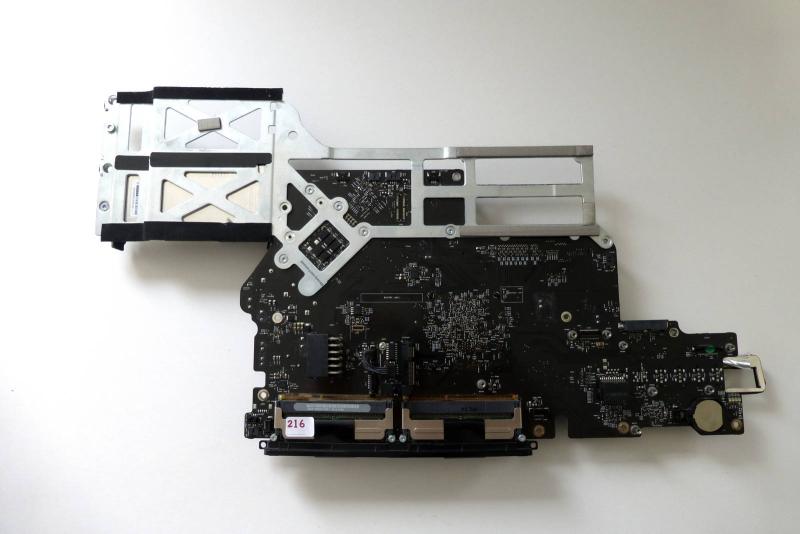 Mainboard Logicboard 820-2491-A 661-4994 iMac 24 Zoll A1225 Early 2009 Core2Duo 3.06GHz Ersatzteil zweite Ansicht