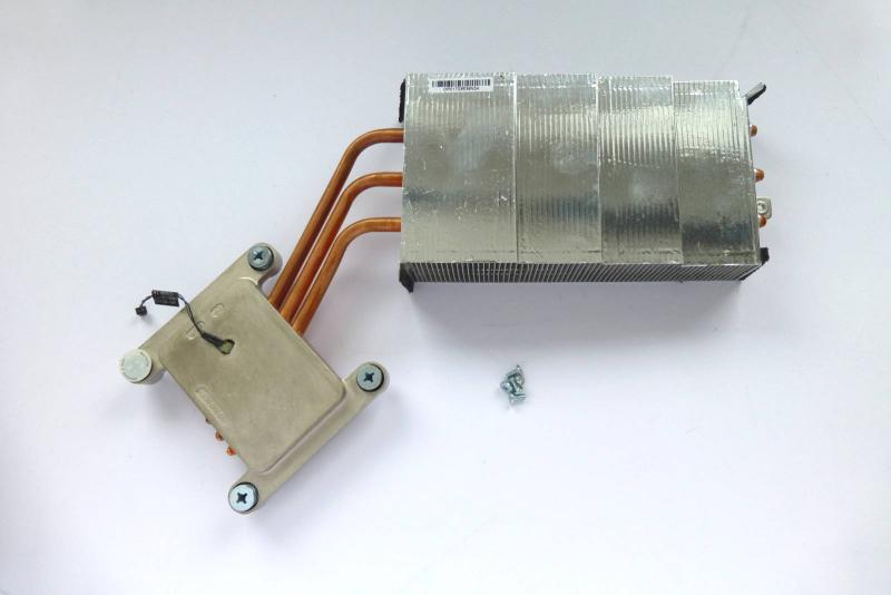 Prozessor Kuehler 730-0584-A mit Sensor iMac 27 Zoll A1312 2010 Original Ersatzteil Hauptansicht