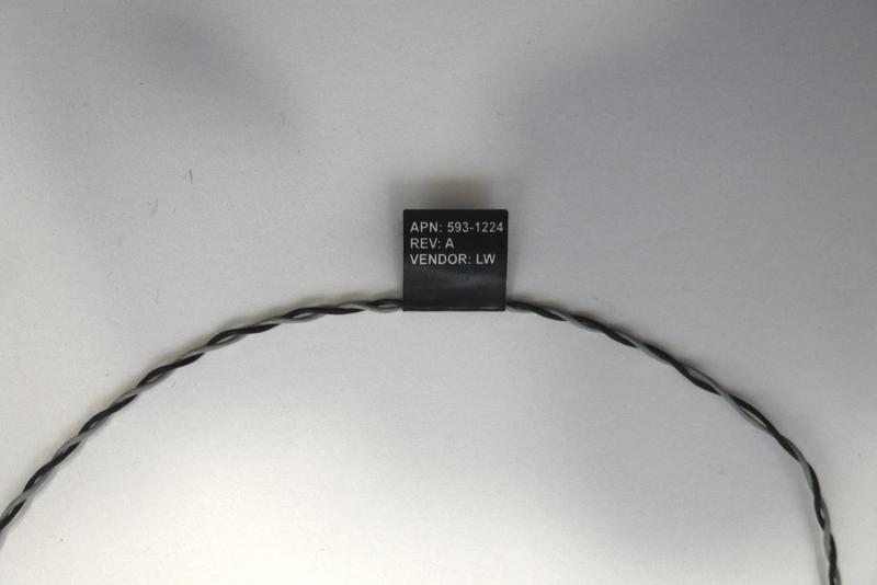 Skin Temp Sensor Kabel 593-1224 922-9809 iMac 21 Zoll A1311 2011 Original Ersatzteil zweite Ansicht