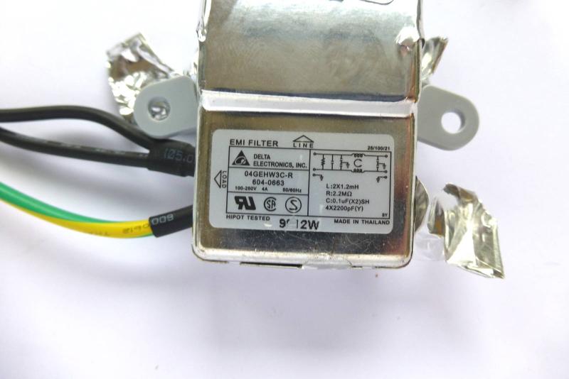 Power Inlet 604-0663 EMI Filter iMac 27 inch A1312 Original sparepart detail image one