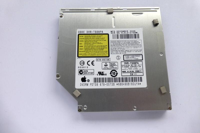 SuperDrive DVR-TS08PA PDT08 DVD Brenner iMac 21 Zoll 27 Zoll A1311 A1312 Mac Mini A1283 Original Ersatzteil Hauptansicht