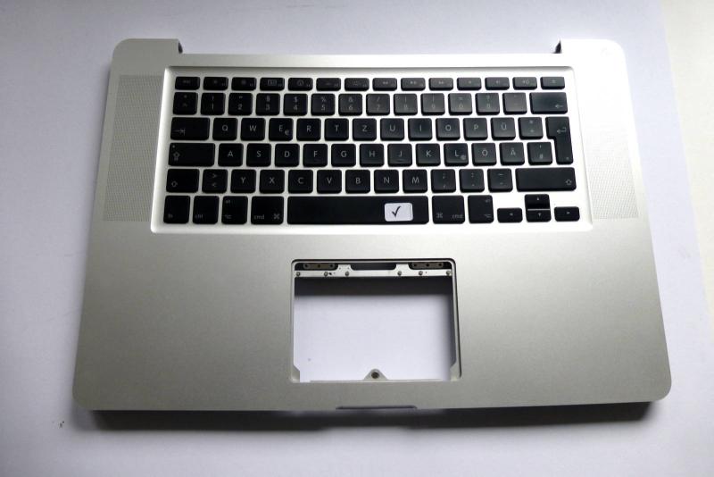 TopCase 661-4948 with german Keyboard MacBook Pro 15 inch A1286 late 2008 early 2009 Original sparepart main image