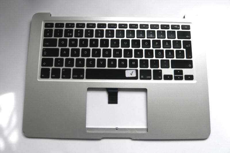 TopCase Tastatur schwedisch MacBook Air 13 Zoll A1466 2012 Ersatzteil Hauptansicht
