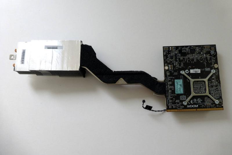 Video Board 661-4991 NVidia GeForce GT 130 512MB iMac 24 inch A1225 2009 sparepart second sight